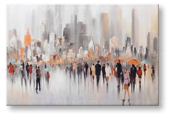 Tablou de perete ORAȘ 1 parte 120x80 cm - 120×80 cm / Klasický 2 cm