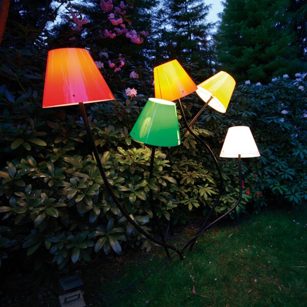 Top Light Lampă exterior Octopus Outdoor 130 cm fără abajur, Negru, Metal, Design