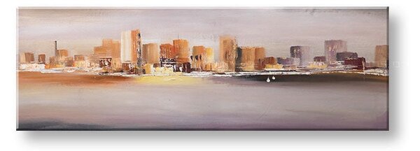 Tablou de perete ORAȘ 1 parte 120x40 cm - 120×40 cm / Klasický 2 cm