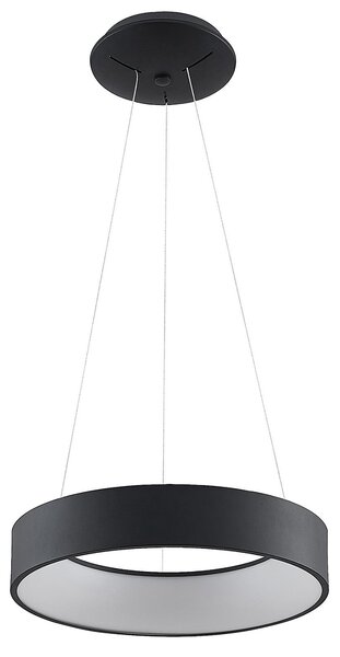 Lustră Pendul Arcchio, Aleksi, reglabil, Negru, Bucătărie, Metal, Modern