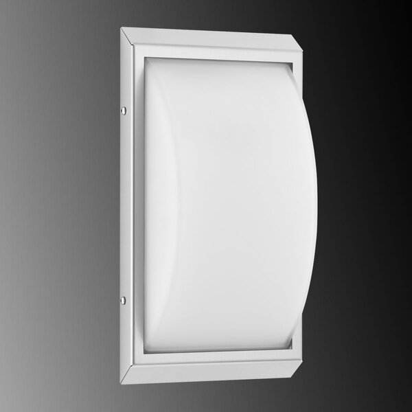 LCD Aplică pentru exterior 052, alb, Metalic, Metal, Modern