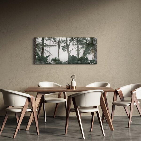 Tablou - Jungla în ceața dimineții (120x50 cm)