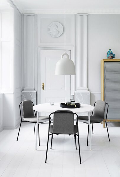 Lustră Pendul Normann Copenhagen, Alb, Camera de zi, Aluminiu