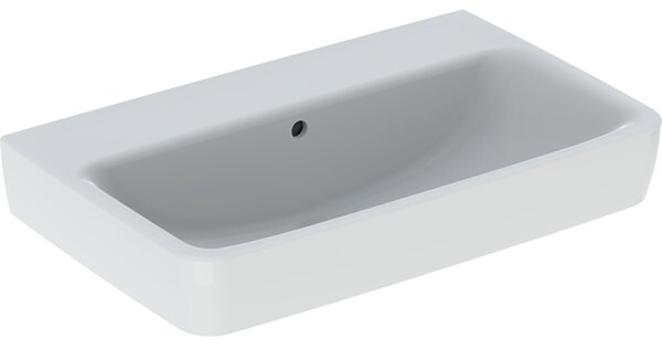 Geberit Selnova Compact lavoar 65x40 cm dreptunghiular clasică-de blat alb luciu 501.892.00.7