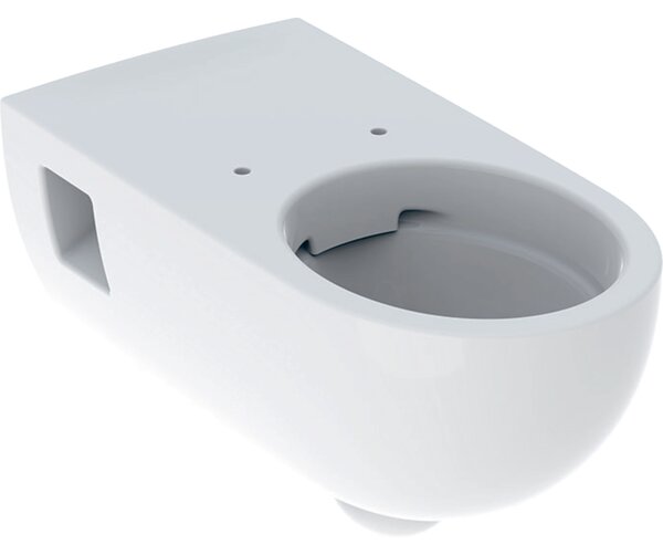 Geberit Selnova Comfort vas wc agăţat fără margine pentru persoane cu dizabilități alb lucios 500.693.01.7