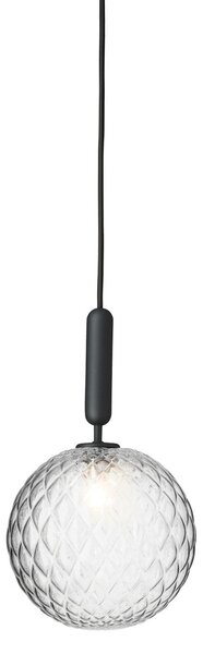 Lustră Pendul Nuura Aps, Miira 1 Large, reglabil, Transparent, Camera de zi, Sticlă, Design