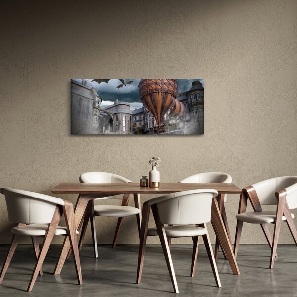 Tablou - Peisaj suprarealist (120x50 cm)