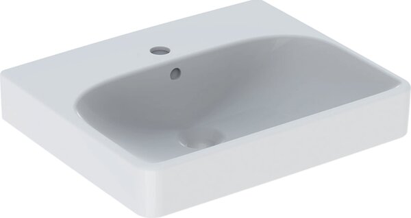 Geberit Smyle Square lavoar 50x41 cm dreptunghiular clasică-de blat alb luciu 500.256.01.1