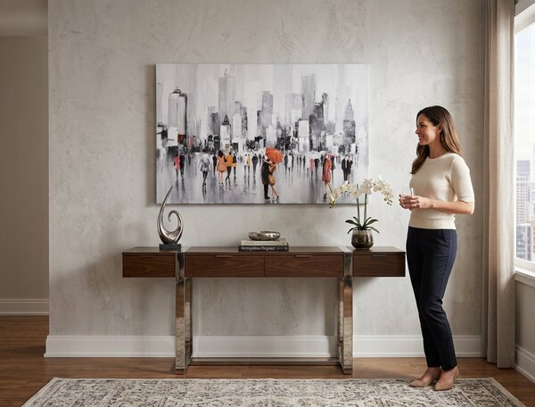 Tablou de perete PEOPLE 1 parte - 120x80 cm - 120×80 cm / Klasický 2 cm