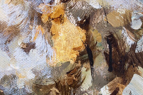 Tablou pictat manualRBORI 1 parte - 60x60 cm - 60×60 cm / Clasic 2 cm