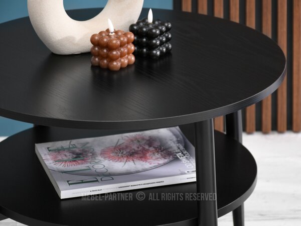 Măsuță de cafea Randolf S (negru). Promo -12%. 1111691