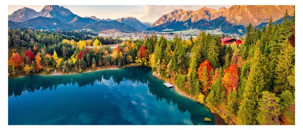 Tablou - Lacul Urisee, Austria (120x50 cm)