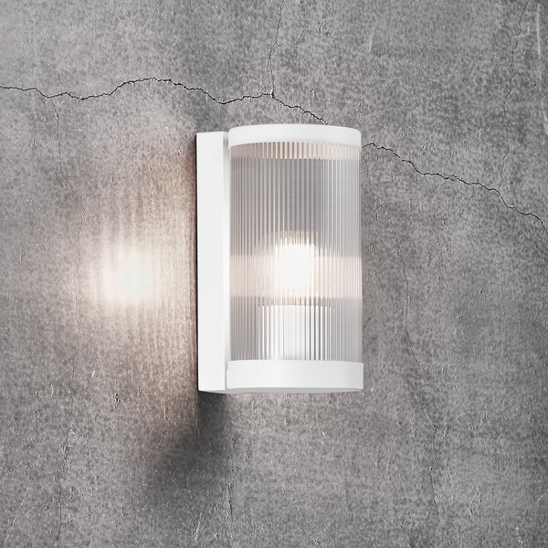 Nordlux Aplică pentru exterior Coupar, alb, reglabil, Alb, Metal