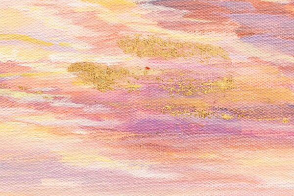 Tablou pictat manualPUS DE SOARE 1-parte 70x60 cm