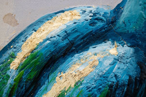 Tablou de perete RIVER 1 parte 60x90 cm - 60×90 cm / Clasic 2 cm