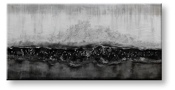 Tablou pictat manual ABSTRACT 1 parte 120x60 cm - 120×60 cm / Clasic 2 cm