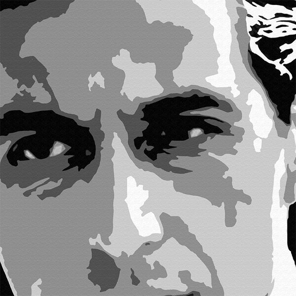Tablou POP ART pictat manual GODFATHER 90x60 cm