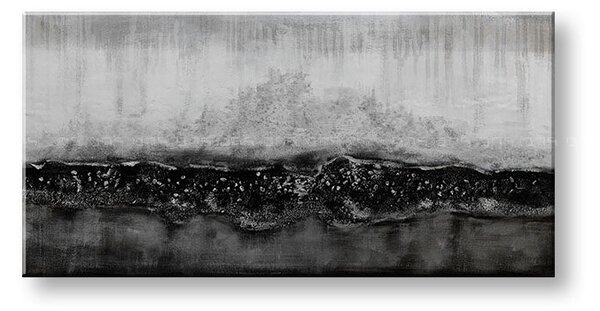 Tablou pictat manual ABSTRACT 1 parte 120x60 cm - 120×60 cm / Clasic 2 cm