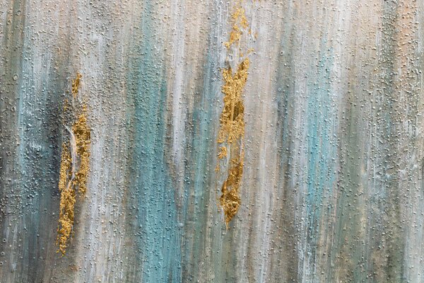 Tablou pictat manual ABSTRACT 1 parte 140x70 cm - 140×70 cm / Clasic 2 cm