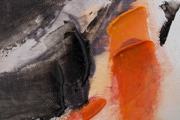 Tablou pictat manual ABSTRACT 1 parte 60x90 cm - 60×90 cm / Klasický 2 cm