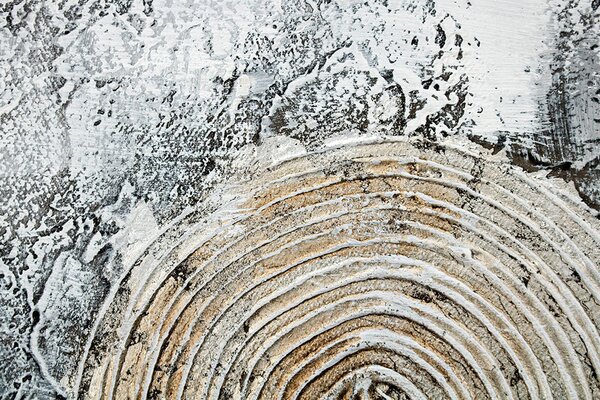 Tablou pictat manual ABSTRACT 1 parte 50x50 cm