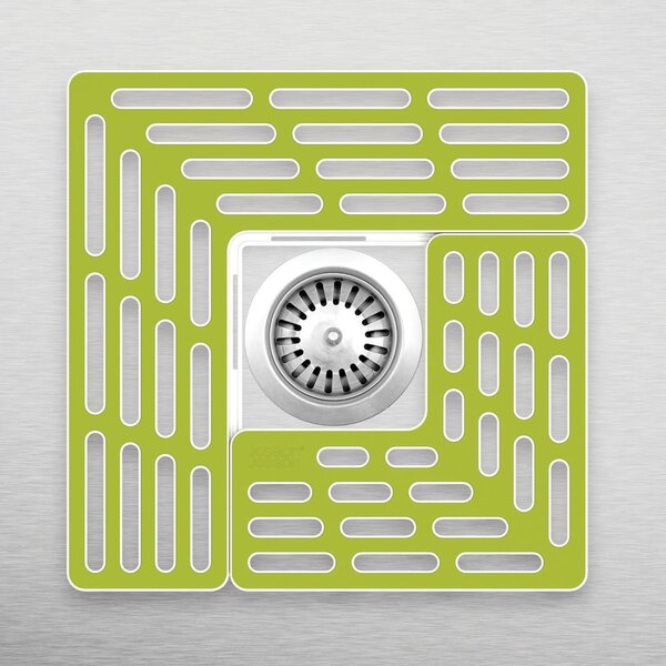 Protecții antiderapante pentru chiuvetă 2 buc. 28,5x28,5 cm Sink – Joseph Joseph