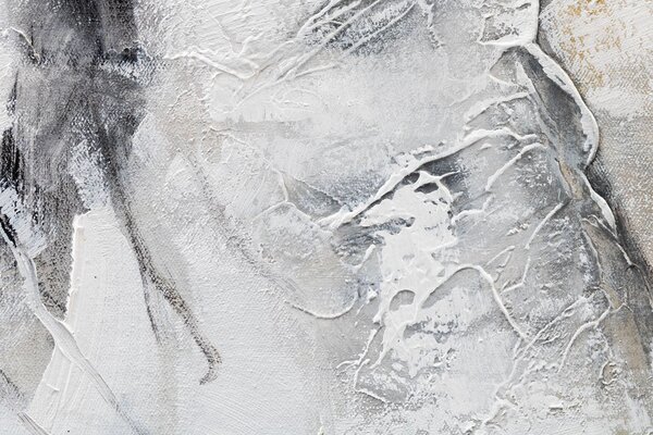 Tablou pictat manual ABSTRACT 1 parte 80x120 cm - 80×120 cm / Klasický 2 cm