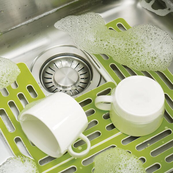 Protecții antiderapante pentru chiuvetă 2 buc. 28,5x28,5 cm Sink – Joseph Joseph
