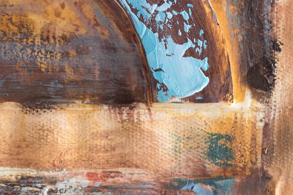 Tablou pictat manual ABSTRACT 1 parte - 70x70 cm - 70×70 cm / Klasický 2 cm