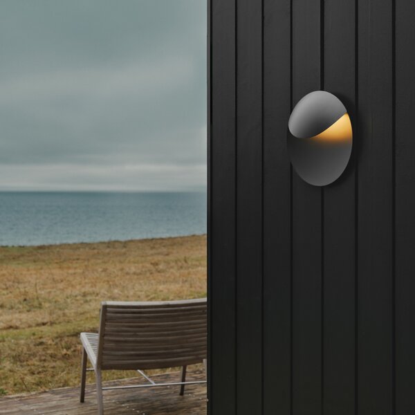 Nordlux Valopin Seaside LED pentru exterior, negru, Negru, Aluminiu