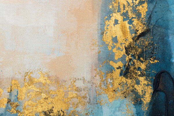 Tablou pictat manual ABSTRACT 1 parte - 120x80 cm - 120×80 cm / Klasický 2 cm