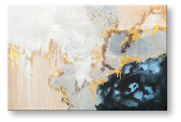 Tablou pictat manual ABSTRACT 1 parte - 90x60 cm - 90×60 cm / Klasický 2 cm
