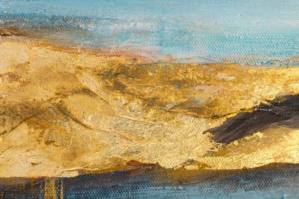 Tablou pictat manual ABSTRACT 1 parte - 80x120 cm - 80×120 cm / Klasický 2 cm