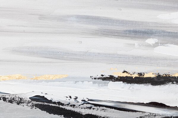 Tablou pictat manual ABSTRACT 1 parte - 60x60 cm - 60×60 cm / Klasický 2 cm