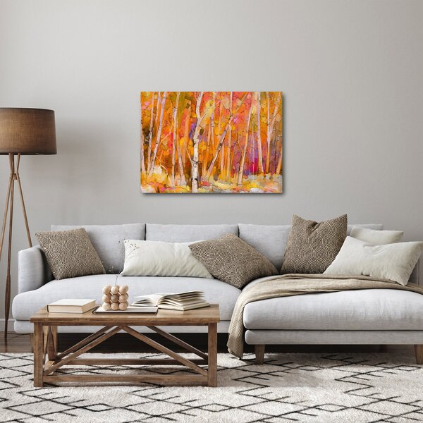 Tablou - Pădurea toamna (70x50 cm)