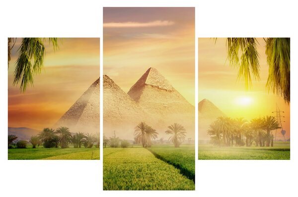 Tablou - Piramide (90x60 cm)