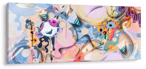 Tablou - Abstracție de basm (120x50 cm)