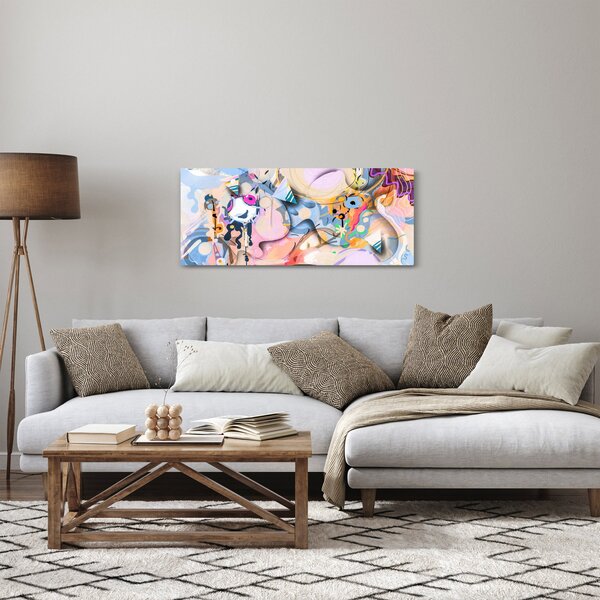 Tablou - Abstracție de basm (120x50 cm)
