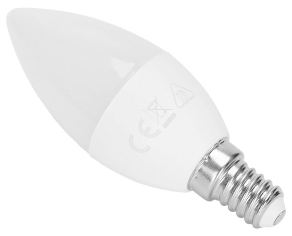 Aigostar - Bec LED RGBW reglabil C37 E14/6W/230V 3000K + telecomandă