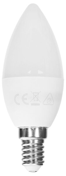 Aigostar - Bec LED RGBW reglabil C37 E14/6W/230V 3000K + telecomandă