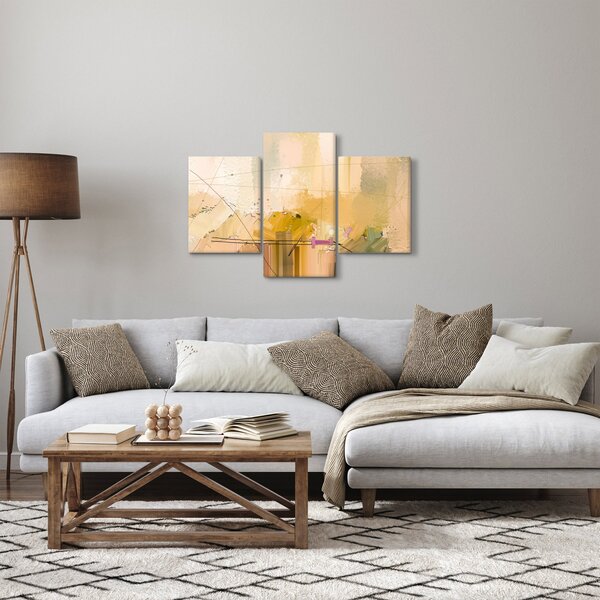 Tablou - Abstract, pictură în ulei (90x60 cm)