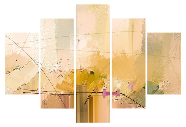 Tablou - Abstract, pictură în ulei (150x105 cm)