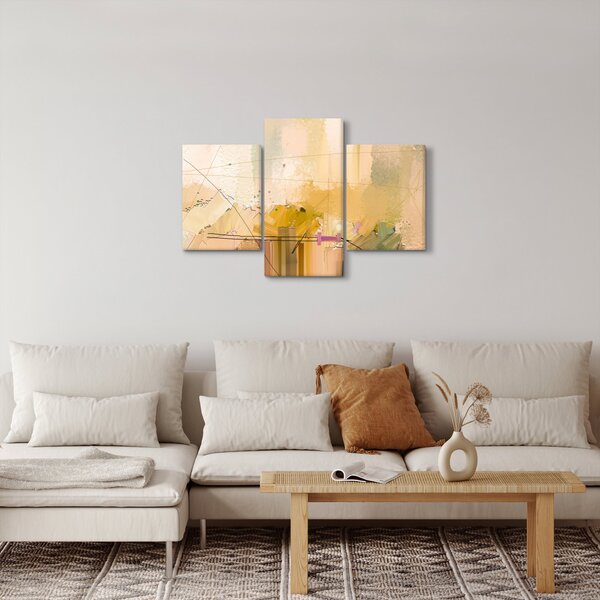 Tablou - Abstract, pictură în ulei (90x60 cm)