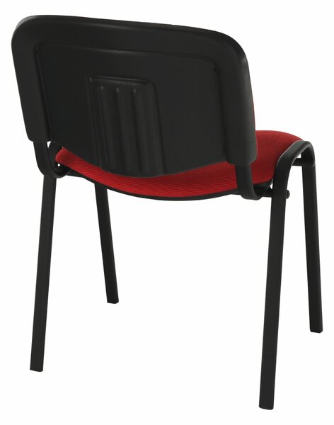 KONDELA Scaun de birou, roşu, ISO NEW