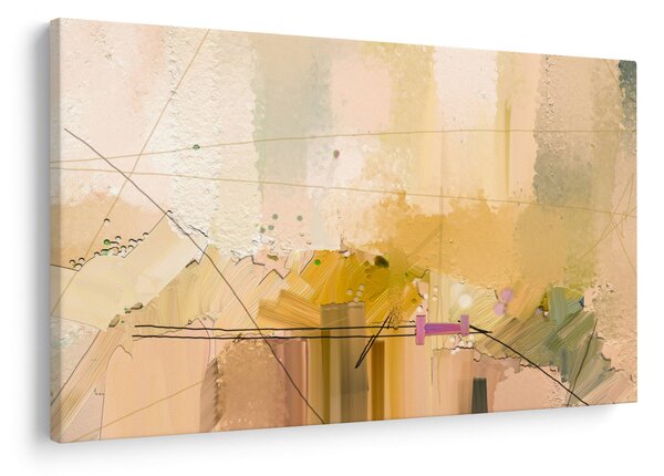 Tablou - Abstract, pictură în ulei (90x60 cm)
