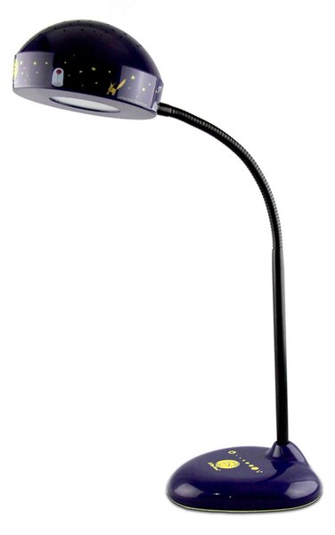 Niermann Standby Lampă LED de birou Micul prinț cu lumină noapte, reglabil, Albastru, Camera copiilor, Plastic