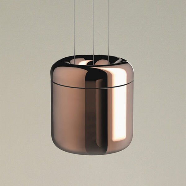 Serien Lighting serien.lighting Cavity Suspension S 2.700K, bronz, reglabil, Bronz / Alamă Veche, Camera de zi / sufragerie, Metal, Design