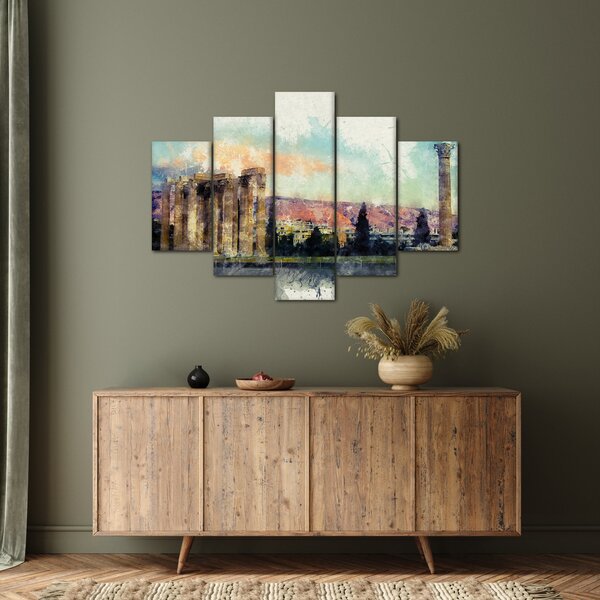 Tablou - Acropole, Atena, Grecia (150x105 cm)
