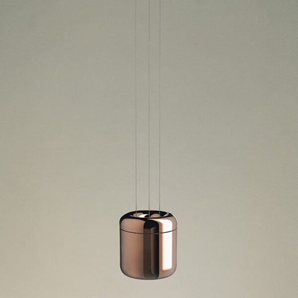 Serien Lighting serien.lighting Cavity Suspension S 2.700K, bronz, reglabil, Bronz / Alamă Veche, Camera de zi / sufragerie, Metal, Design