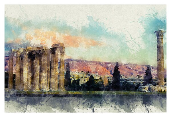 Tablou - Acropole, Atena, Grecia (90x60 cm)